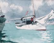 温斯洛 荷默 : Fishing Boats Key West